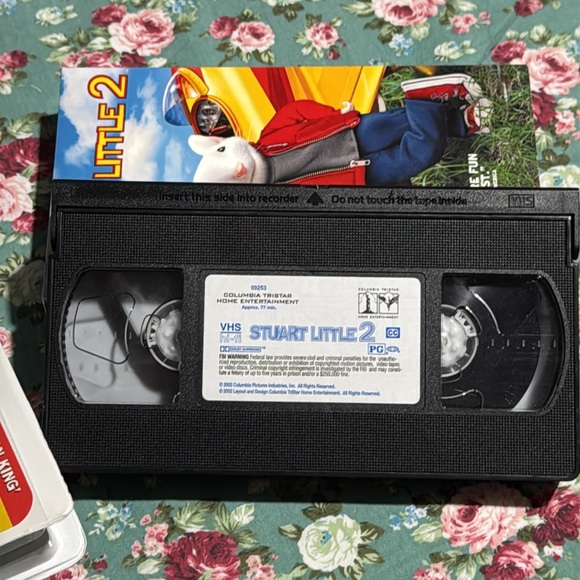 Stuart Little 1 & 2 VHS 📼 Movies 🍿 excellent condition. Family fun classic movie - Picture 6 of 9